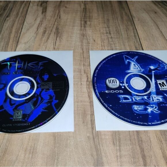 Thief: The Dark Project For PC From 1998 & Deus EX For PC From 2000 By Edios - Picture 8 of 8